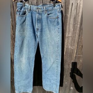 Levi's Blue Straight Jeans